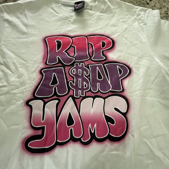 rip asap yams tee - Picture 2 of 2